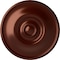 Ekena Millwork Jefferson Ceiling Medallion (Fits Canopies up to 2 7/8"), 11 3/4"OD x 3/8"P, Antique Copper CM12JEACS - alternate 1